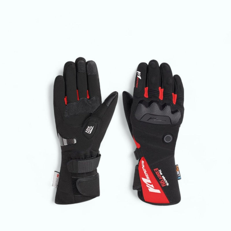 Fire Brick / M Gants Chauffants Moto Renforcés