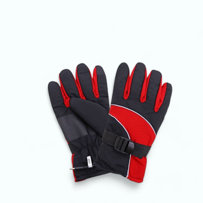 Fire Brick Gants Chauffants Ski Confort (USB)