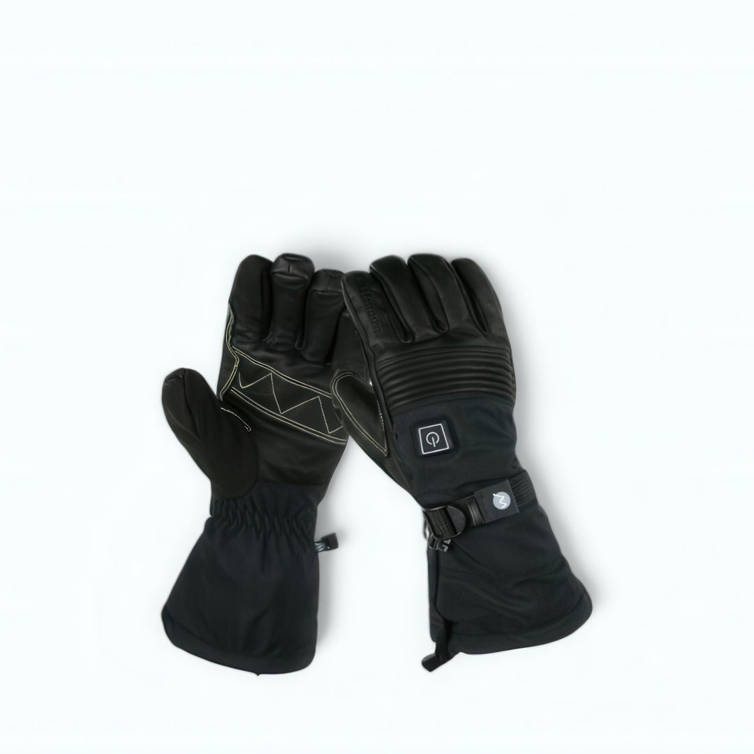 Raisin Black / S Gants chauffants Ski Électrique