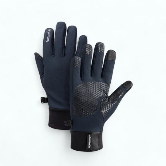 Charcoal / M Gants Hiver Tactile Homme