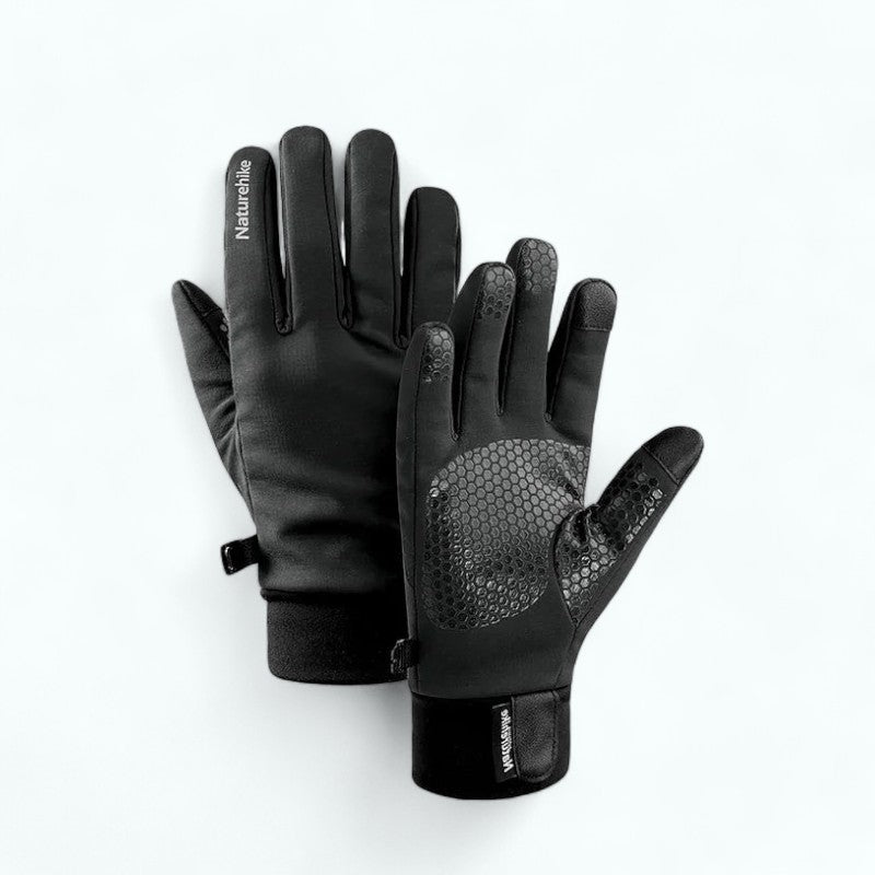 Raisin Black / M Gants Hiver Tactile Homme