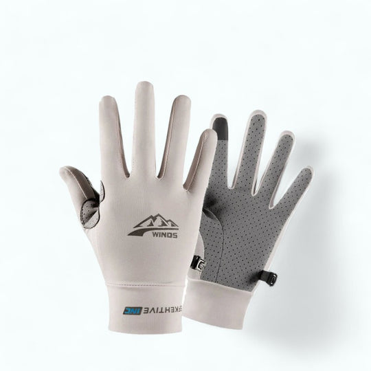 Dim Gray / M Gants Hiver Vélo Compatible Tactile