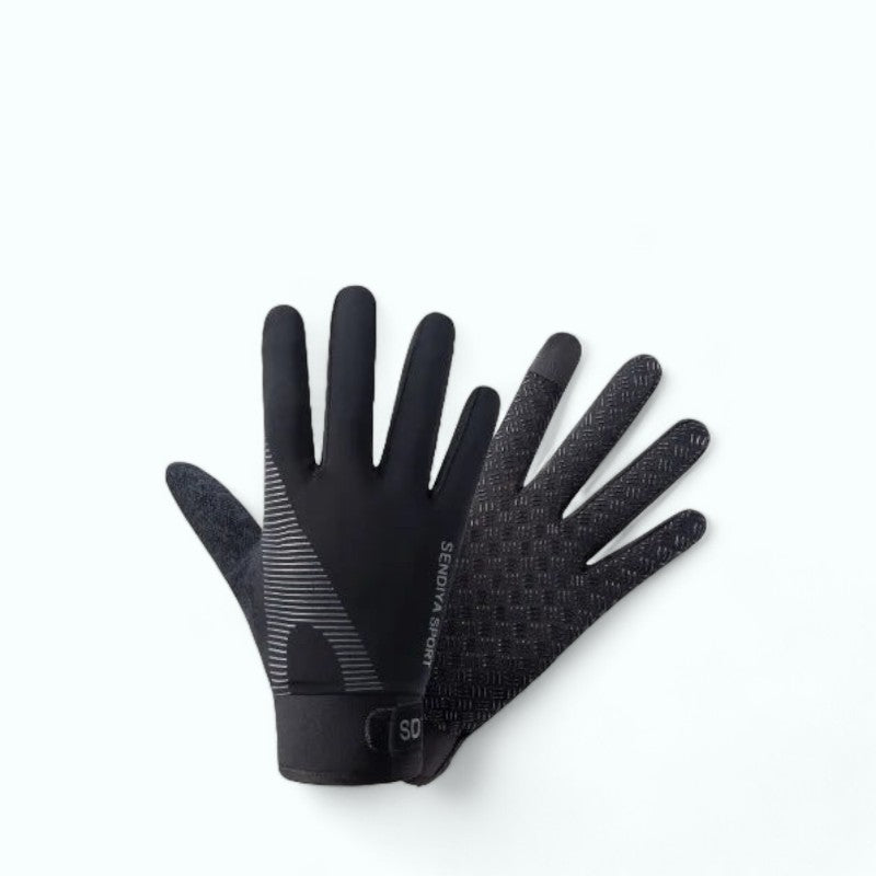 Raisin Black / M Gants Sport Tactiles