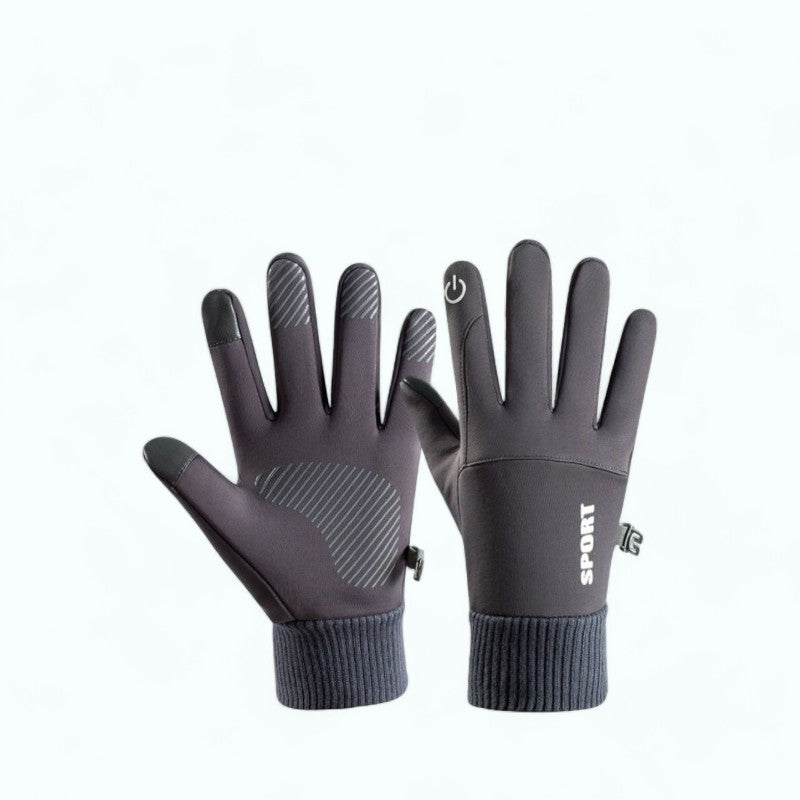 Cadet Gray / M Gants Thermiques Imperméables