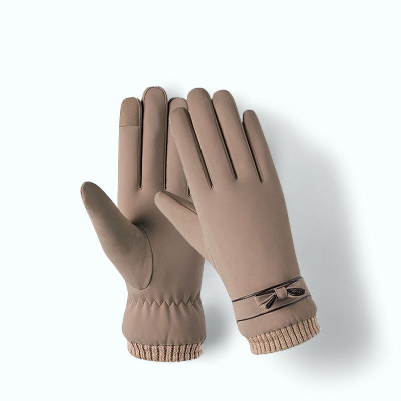 Brown Sugar Gants Thermiques Tactiles Femme